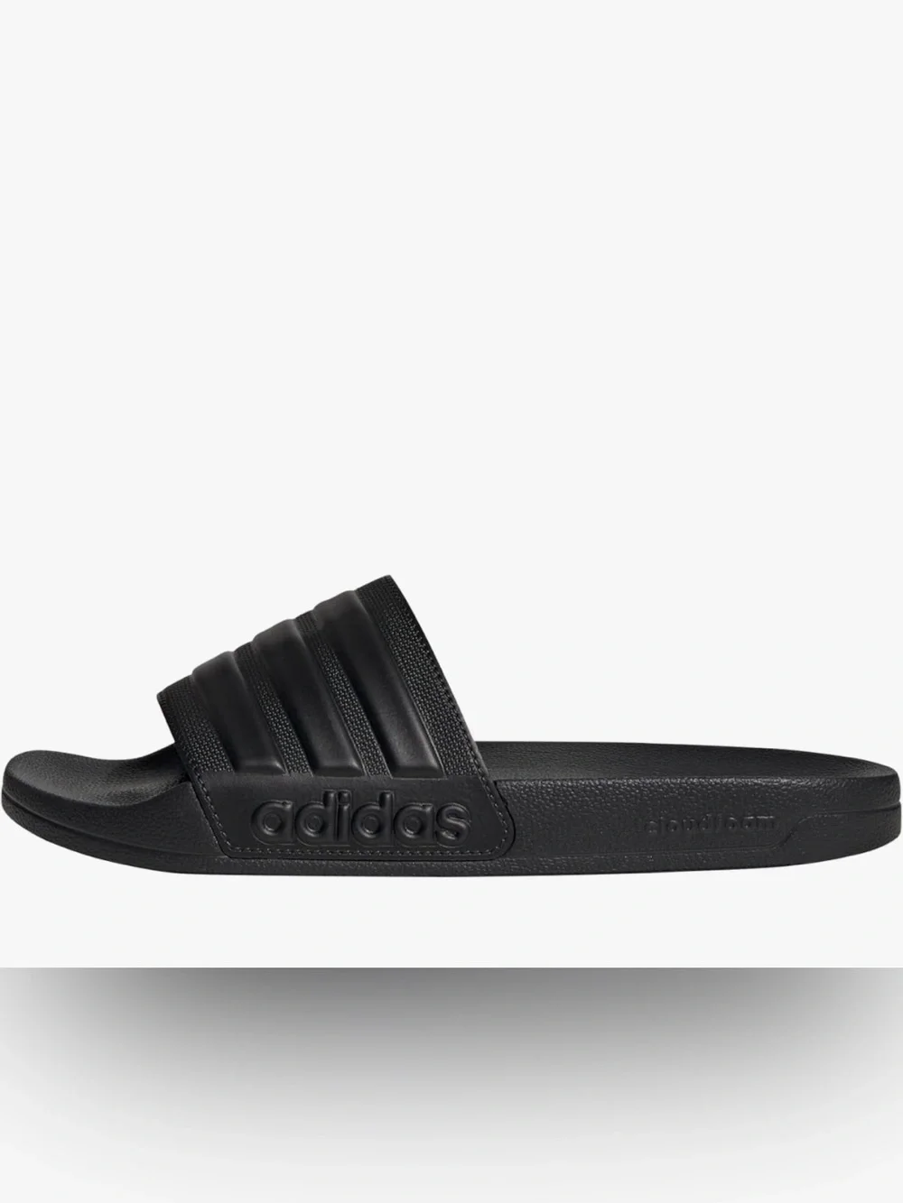 adidas Black Slide Sandals with Textured Strap size 9 men’s